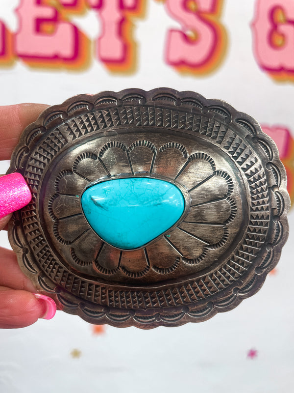 Round About Turquoise Buckle