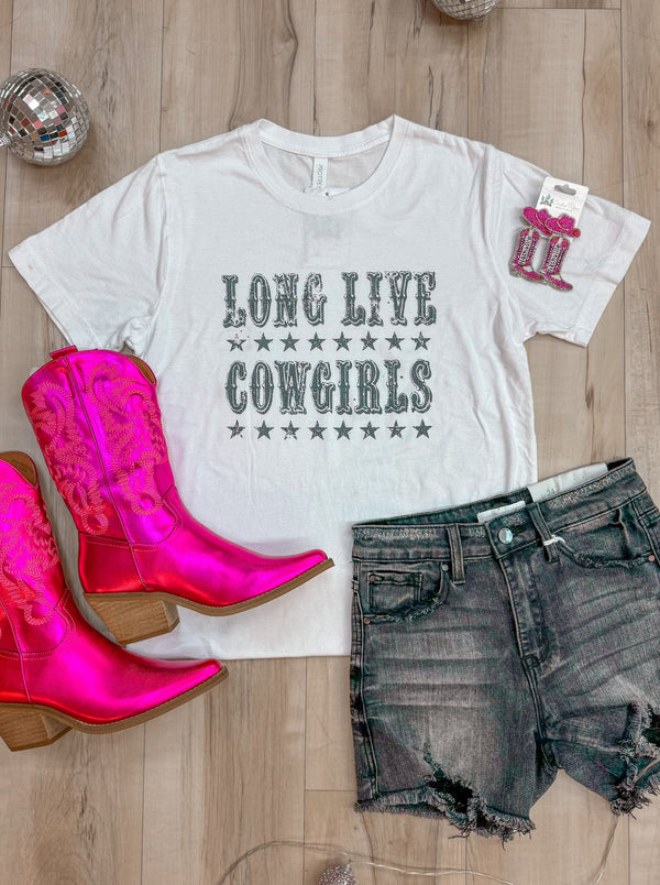 Long Live Cowgirls Ivory Tee