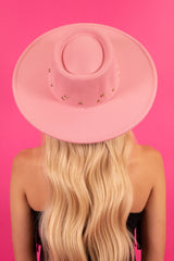 Star Studded Flat Brim Hat