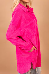 The Shania Ribbed Shacket