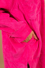 The Shania Ribbed Shacket