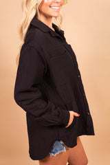 Loretta Linen Shacket