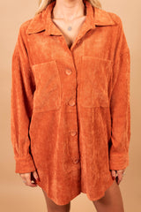 The Shania Ribbed Shacket