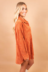 The Shania Ribbed Shacket