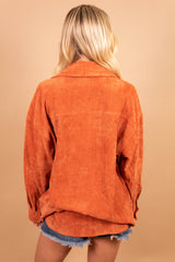 The Shania Ribbed Shacket