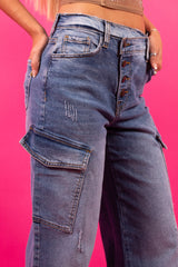 Cargo Babe Denim Jeans