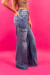 Cargo Babe Denim Jeans