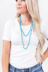 30" CRYSTAL BEADED NECKLACES