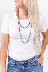 30" CRYSTAL BEADED NECKLACES