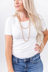 30" CRYSTAL BEADED NECKLACES