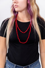 30" CRYSTAL BEADED NECKLACES