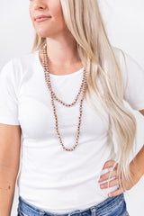 30" CRYSTAL BEADED NECKLACES
