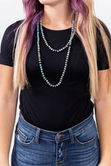 30" CRYSTAL BEADED NECKLACES