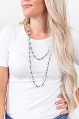 30" CRYSTAL BEADED NECKLACES