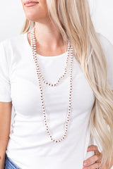 30" CRYSTAL BEADED NECKLACES