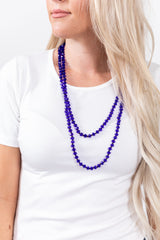 30" CRYSTAL BEADED NECKLACES