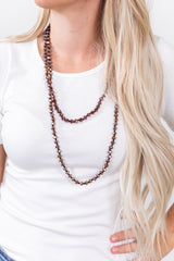 30" CRYSTAL BEADED NECKLACES