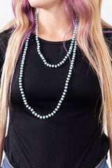 30" CRYSTAL BEADED NECKLACES