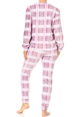 The Pink Plaid Christmas Pajama Set