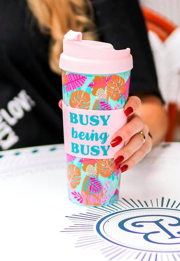 Busy Being Busy Coffee Tumbler Cup