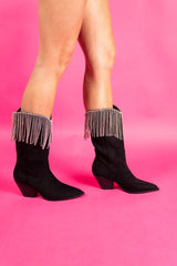 Rhinestone Cowgirl Midnight Cowboy Boots