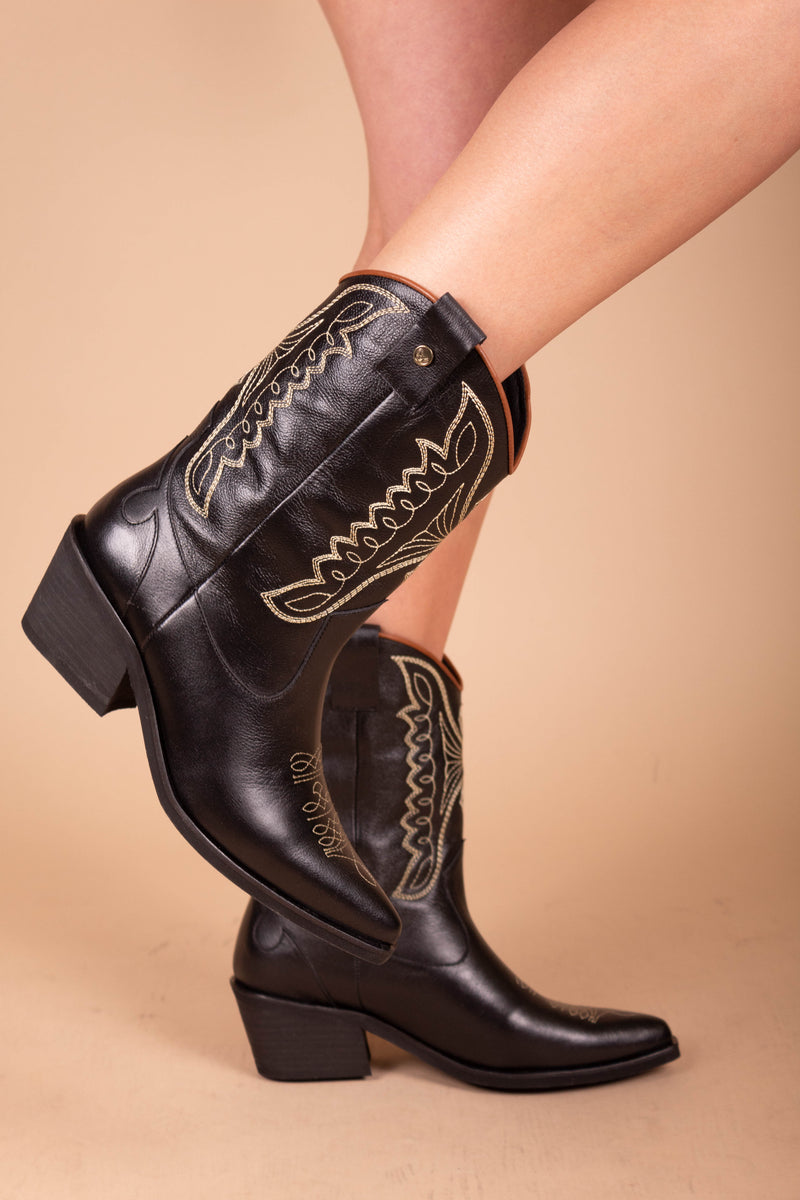 Texas Panhandle Leather Cowboy Boots