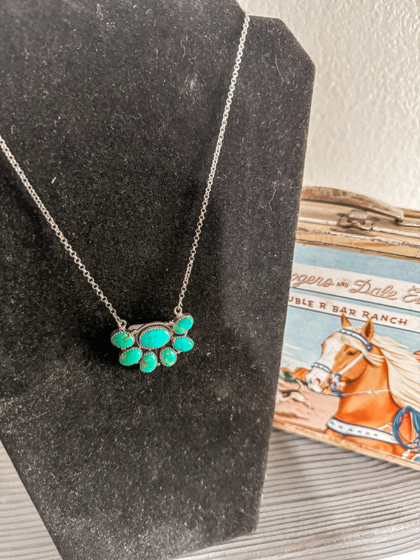 SS Kingman Turquoise Necklace