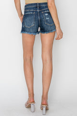 Button Babe Denim Shorts