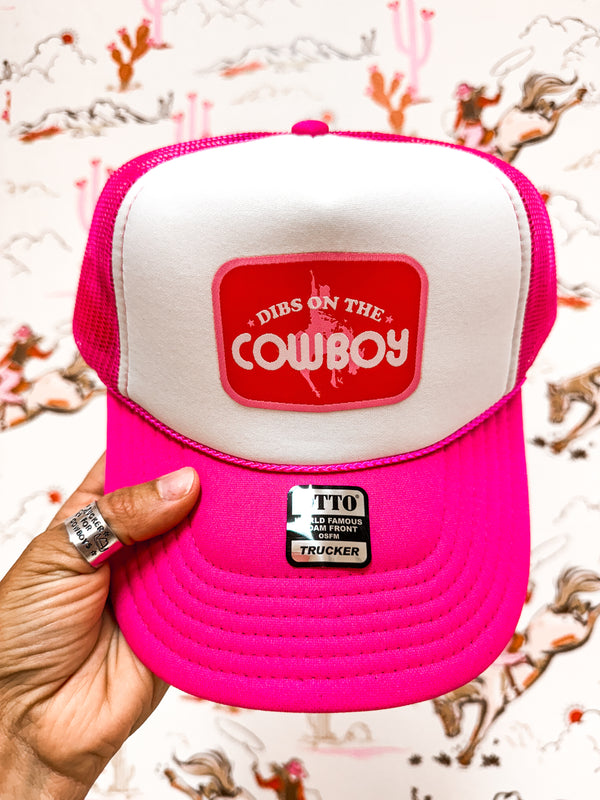 Dibs On The Cowboy Trucker Hat