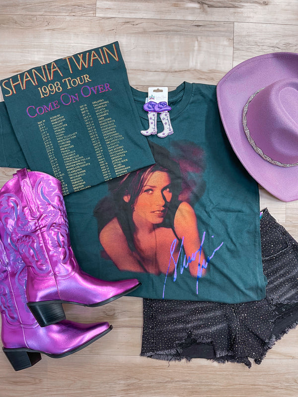 Shania Come On Over Merch Tee
