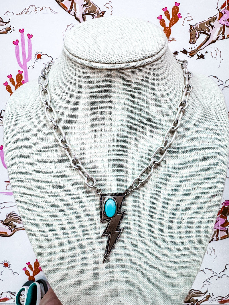 Lightning Choker Necklace