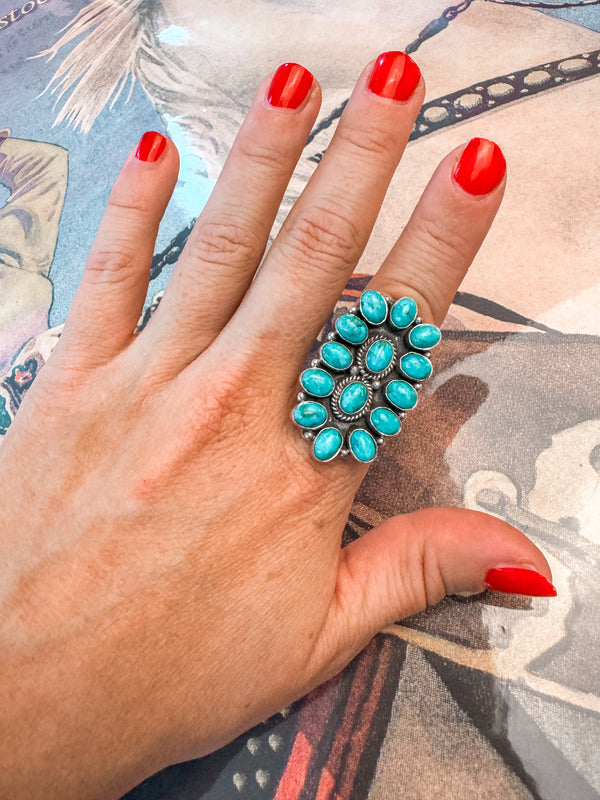 Turquoise Must Have Adjustable Ring