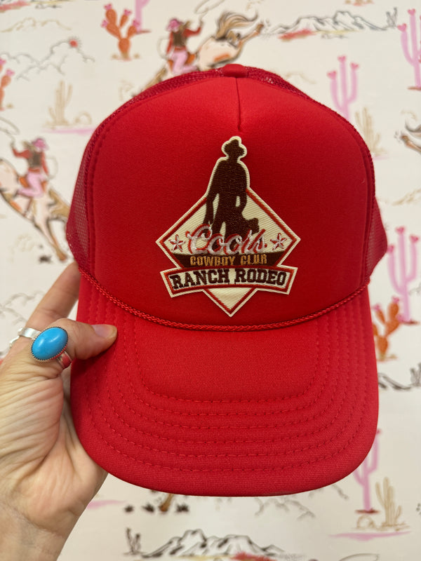 Red Ranch Rodeo Hat