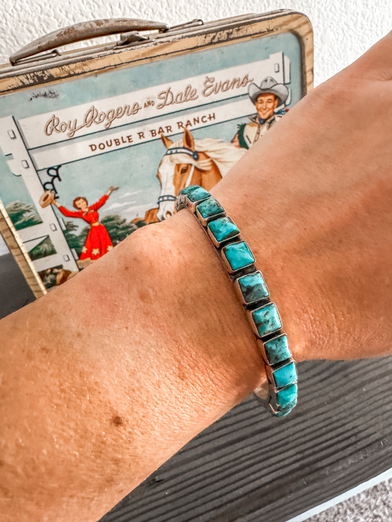 Kingman Turquoise Bangle