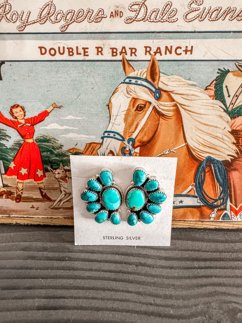 Kingman Turquoise Earrings