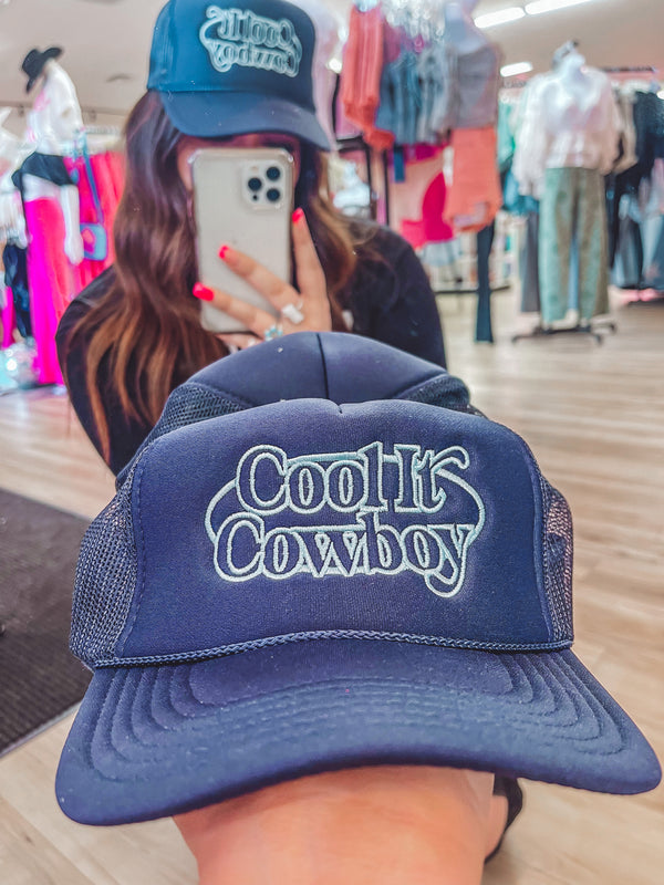 Blue Cool It Cowboy Hat