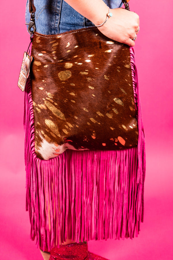 In Dolly We Trust Fringe Purse