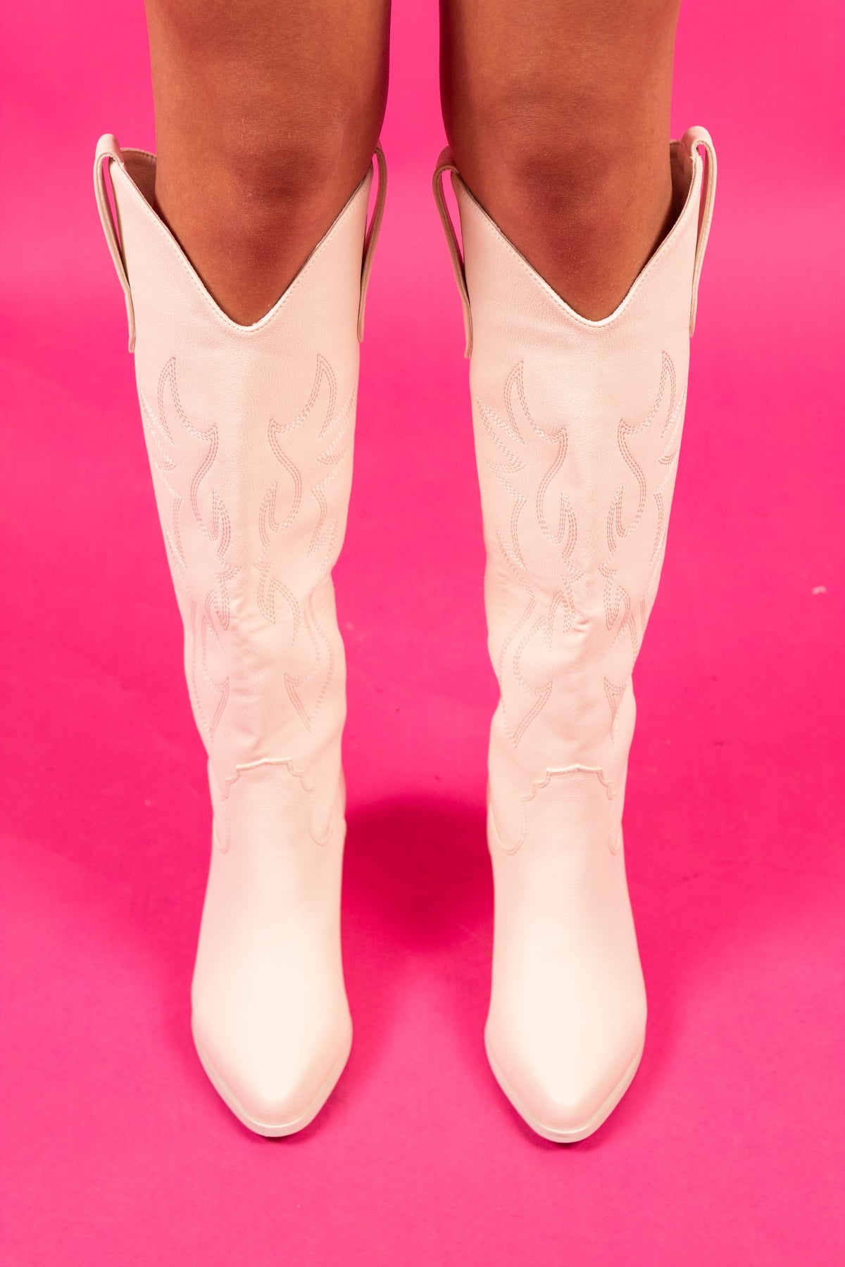 Festival Bone Stitch Cowboy Boots – Cactus Rose Boutique, LLC