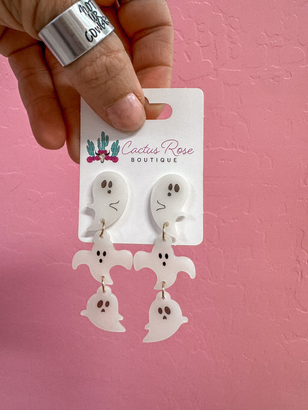 Glow Ghost Earrings