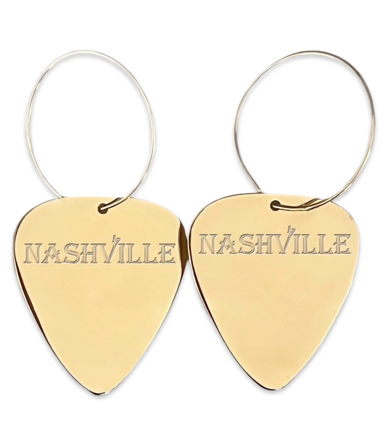 Nashville Gold Love Earrings
