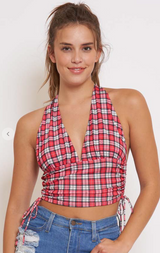 Country Feels Plaid Top