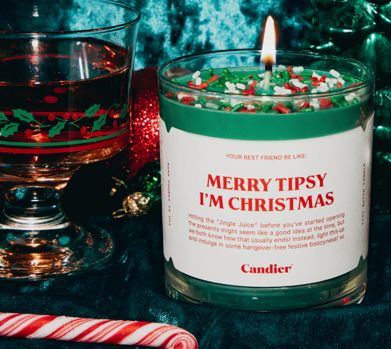 Merry Tipsy Candle