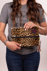 Leopard Love Make Up Junkie Bags