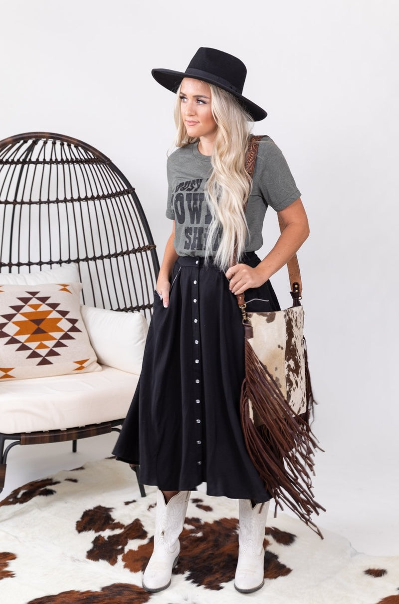 Classic Custom Cowgirl Pearl Snap Skirts