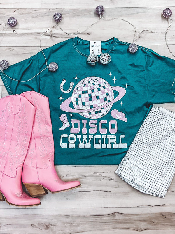 Disco Cowgirl Tee