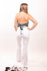 The White Wash Betty Fitted Trouser Jeans