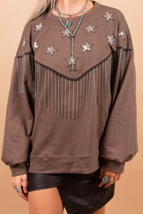 Dusty Olive Rodeo Girl Top
