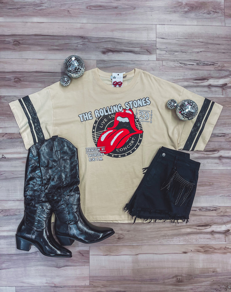 The Rolling Stone Concert Stamp Tee