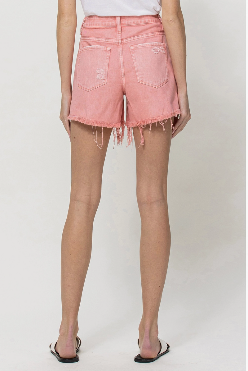 Dollywood Pink Denim Shorts