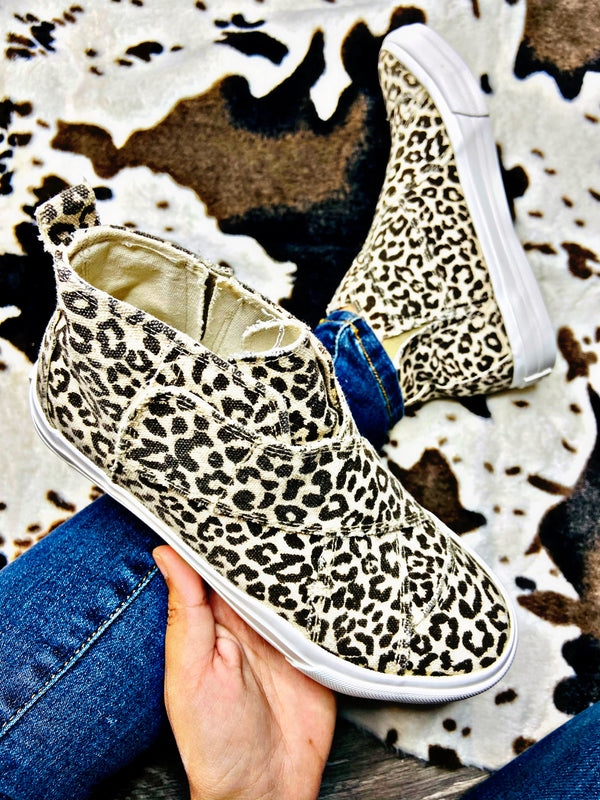 Lola Leopard Gypsy Jazz Sneakers